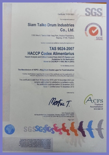 HACCP Codex Alimentarius 