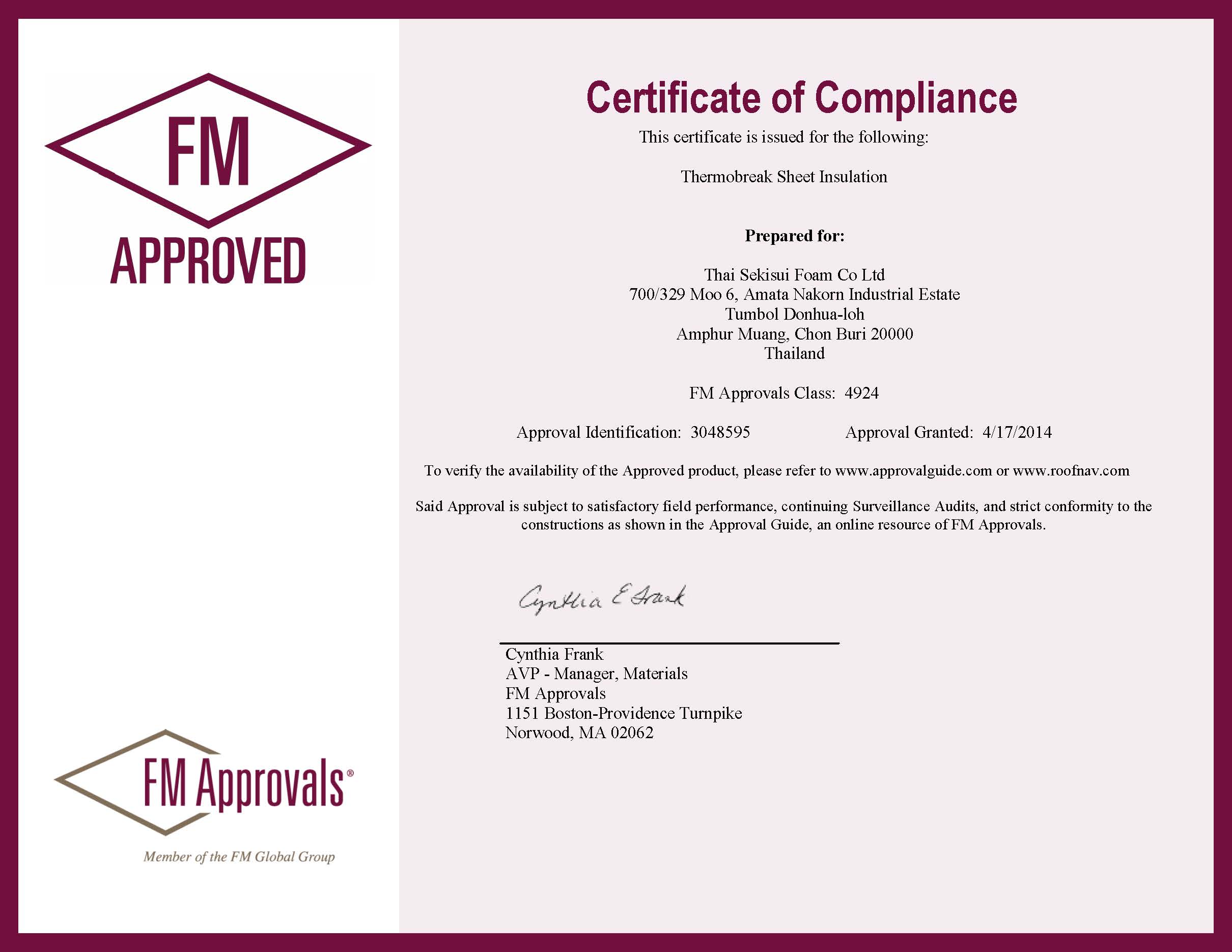 FM-Approvals-Certificate-THBK-Sheet
